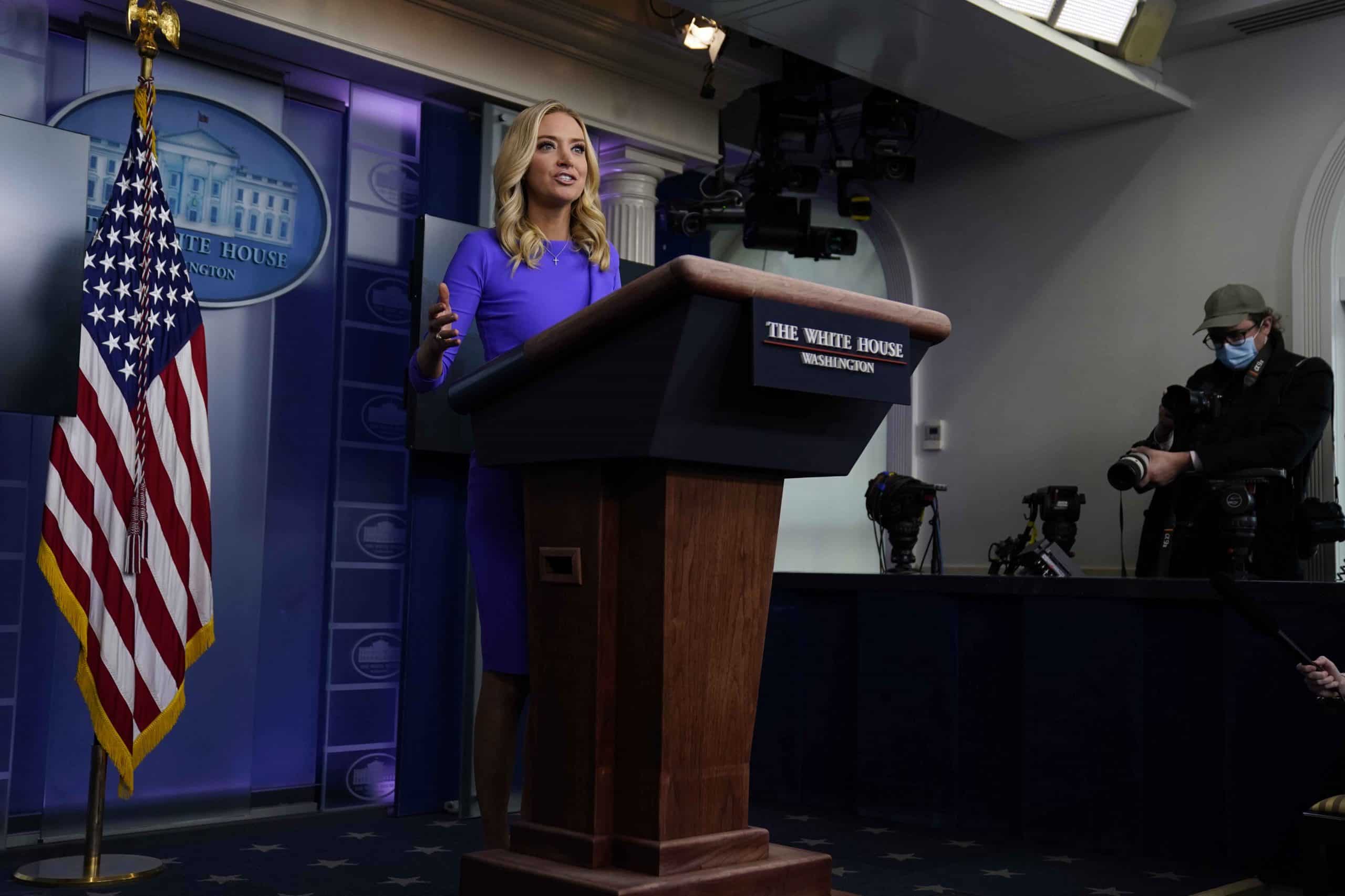 McEnany: Capitol insurrection spoiled plans for a farewell press conference